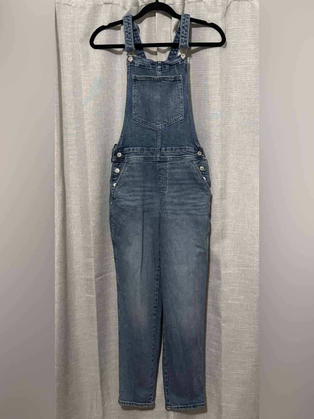 OLD NAVY Overalls-Sz 6-99 Cotton-Med Wash
